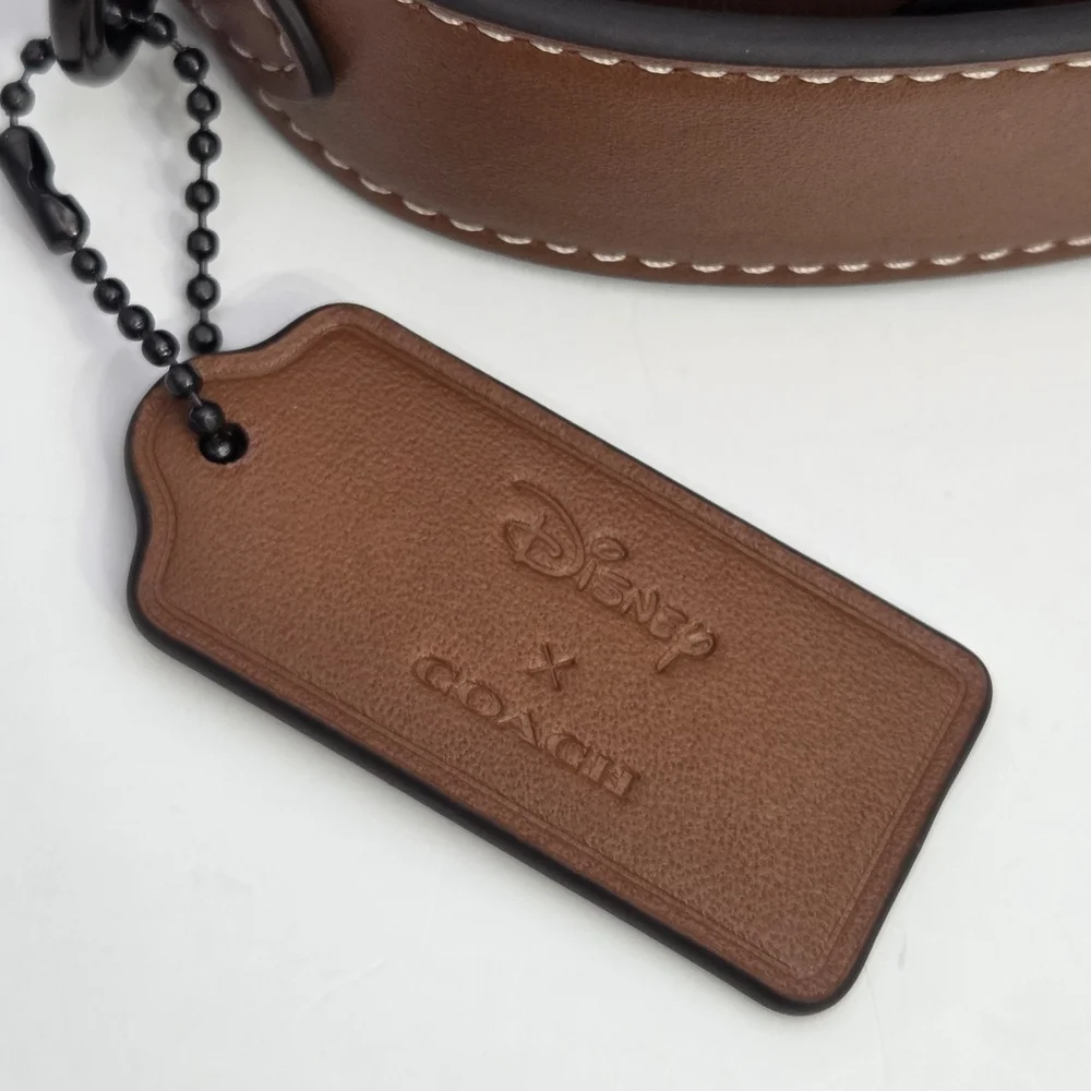 DISNEY X COACH DUFFLE BAG - SIGNATURE TEXTILE JACQUARD MICKEY MOUSE AND FRIENDS